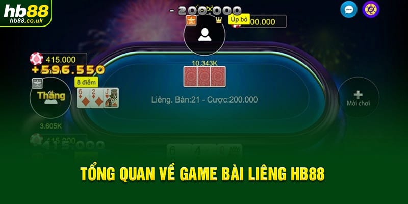 Tổng quan về game bài liêng HB88